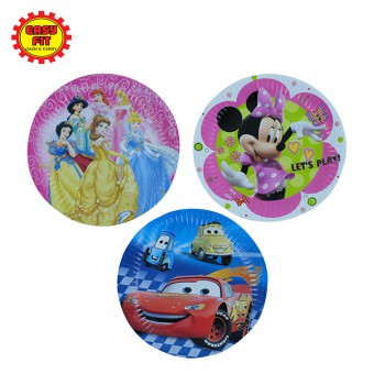 7 INCH PARTY PLATE - 10'S